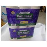 24 rolls Pasque 2 ply Bath Tissue...