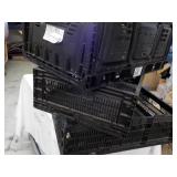 3 Collapsible Plastic Crates...