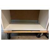 Bookshelf Storage Shelves on Wheels - QTY 3