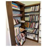 Pair of Wooden Bookcases - Contents NOT Included