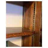 Pair of Wooden Bookcases - Contents NOT Included