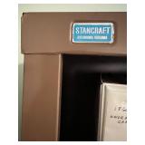 Vintage STANCRAFT Metal Bookcase - Contents NOT Included