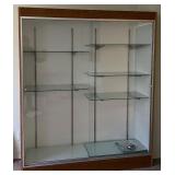 CRYSTAL REFLECTIONS Lighted Commercial Display Cabinet 5'