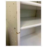 White Storage Shelving Unit with Drawers