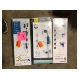 Lot of 3 Glacier Bay Shower Pole Caddy