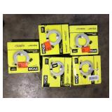 Lot of 5 RYOBI EZClean Power Cleaner 20 ft. Pressure Washer Hose Customer Returns See Pictures