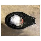 Glacier Bay Super Clean Elongated toilet bowl only in black with 12 in. rough-in Customer Return See All Pictures
