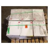 Lot of 24 Boxes of Daltile Restore Satin White 10 in. x 11 in. Glazed Ceramic Penny Round Mosaic Wall Tile (8.3 sq. ft./Case) Customer Returns See all Pictures