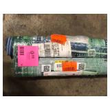 Lot of 2 Ottomanson Ottohome Collection Non-Slip Rubberback Bordered Design 2x7 Indoor Runner Rug, 1 ft. 10 in. x 7 ft., Teal Blue Customer Returns See all Pictures