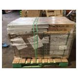 Lot of 36 Lifeproof Shenandoah Oak 1/4 in. T x 6.5 in. W Click Lock Engineered Hardwood Flooring (21.67 sq. ft./case) Customer Returns See pictures