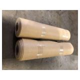 Lot of 2 Eco Cork Foam 75 sq. ft. 3 ft. x 25 ft. x 3.2 mm Waterproof Premium Plus 10-in-1 Underlayment - Vinyl Plank, Laminate, Engineered Wood Customer Returns See Pictures