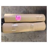 Lot of 2 Eco Cork Foam 75 sq. ft. 3 ft. x 25 ft. x 3.2 mm Waterproof Premium Plus 10-in-1 Underlayment - Vinyl Plank, Laminate, Engineered Wood Customer Returns See Pictures