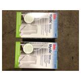 Lot of 2 Oatey Mystic 2 in. x 3 in. White Rainwater Collection System Customer Returns See Pictures