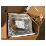 Presenza All-in-One 24 in. x 21.2 in. x 34 in. Stainless Steel Drop-In Sink and Cabinet with Faucet in Gray Customer Returns See all Pictures