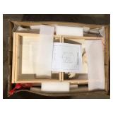 International Concepts Unfinished Lamp Table with 2-Drawer 700 Customer Returns See all Pictures
