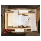 International Concepts Unfinished Lamp Table with 2-Drawer 700 Customer Returns See all Pictures