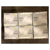 Lot of 6 Commercial Electric Spin Light 5 in. White LED Flush Mount Ceiling Light 600 Lumens 4000K Bright White Closet Basement Utility (2 Pack) Customer Returns Review all pictures