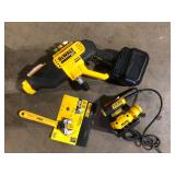 Lot of Dewalt Power Gun and Adjustable Wrench Customer Return Review all pictures