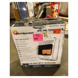 Mr. Heater 20,000 BTU Vent Free Radiant Natural Gas or Propane Dual Fuel Space Heater Customer Return Review all pictures