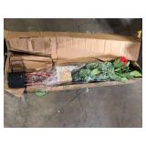 Nearly Natural 4 ft. Artificial Hibiscus Tree Customer Return Review all pictures
