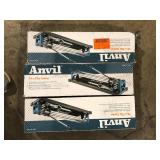 Lot of 3 Anvil 14 in. Ceramic and Porcelain Tile Cutter with 1/2 in. Cutting Wheel Customer Return Review all pictures