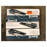 Lot of 3 Anvil 14 in. Ceramic and Porcelain Tile Cutter with 1/2 in. Cutting Wheel Customer Return Review all pictures