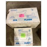 Saniflo  SaniPlus 2-Piece 1.28gal Single Flush Elongated Toilet with .5hp Macerator Pump in White Customer Return Review all pictures