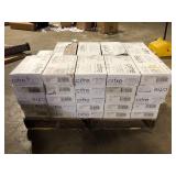 Lot of 48 Boxes of Ivy Hill Tile Moze Blue 3 in. x 12 in. 9 mm Ceramic Wall Tile (22-piece 5.38 sq. ft./ Box) Customer Return Review all pictures