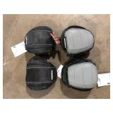 Lot of 4 Husky Soft Cap Foam Work Knee Pads (1-pair) Customer Return Review all pictures