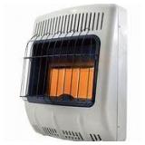 Mr. Heater 20,000 BTU Vent Free Radiant Natural Gas or Propane Dual Fuel Space Heater Customer Return Review all pictures