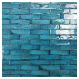 Lot of 48 Boxes of Ivy Hill Tile Moze Blue 3 in. x 12 in. 9 mm Ceramic Wall Tile (22-piece 5.38 sq. ft./ Box) Customer Return Review all pictures