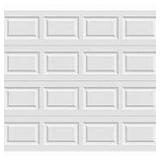 Clopay Classic Steel Short Panel 8 ft x 7 ft Insulated 6.5 R-Value White Garage Door without Windows Customer Return Review all pictures