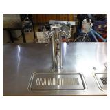 Beverage Air 6 Keg Cooler with 6 Tappers