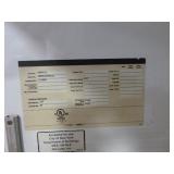Norlake Double Glass Door Cooler