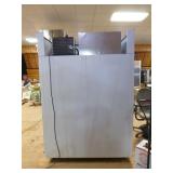Norlake Double Glass Door Cooler
