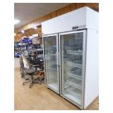 Norlake Double Glass Door Cooler