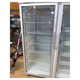 Norlake Double Glass Door Cooler