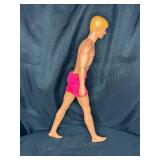 VINTAGE KEN BARBIE WITH TRUNKS