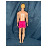 VINTAGE KEN BARBIE WITH TRUNKS