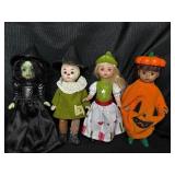 LOT OF MADAME ALEXANDER HAPPY MEAL DOLLS
