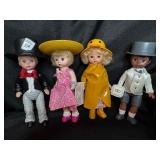 LOT OF MADAME ALEXANDER HAPPY MEAL DOLLS