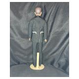 VINTAGE BRUNETTE KEN DOLL WITH MOLDED HAIR WEARING SUIT