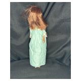 VINTAGE SKIPPER BARBIE WEARING BLUE NIGHTGOWN