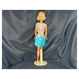 AMERICAN GIRL PINK SKIN WITH OUTFIT AND STAND WITH BENDABLE LEGS