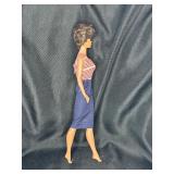 VINTAGE BRUNETTE BUBBLECUT BARBIE WITH CRUISE OUTFIT