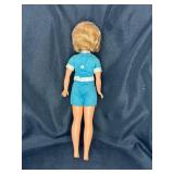 VINTAGE TAMMY DOLL WITH ORIGINAL BLUE ROMPER OUTFIT