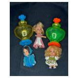 VINTAGE LOT OF LITTLE KIDDLES DOLLS
