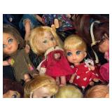 LARGE LOT OF LITTLE KIDDLES DOLLS