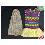 LOT OF DOLL CLOTHES WITH KEN SWEATER