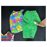 LOT OF DOLL CLOTHES WITH KEN SWEATER